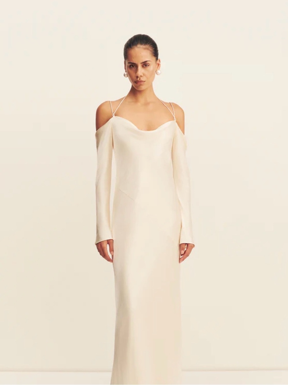 Shona Joy Cream La Lune Dress
